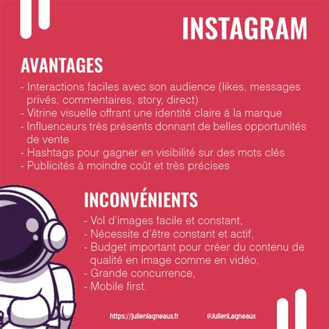 Instagram Avantages Et Inconv Nients Acapros Fr