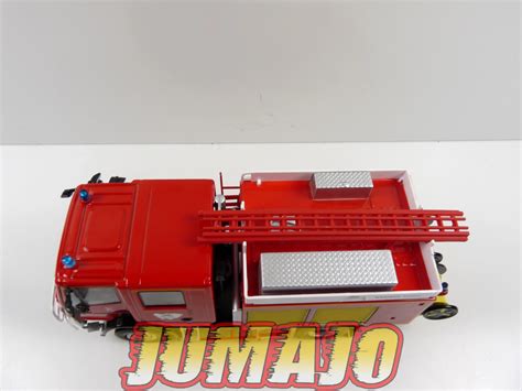 CPF122 POMPIERS 1 43 Hachette IXO Camion Citerne Magirus Camiva Iveco