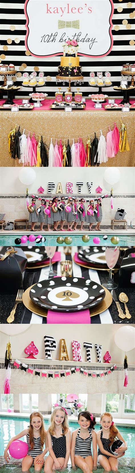 Kate Spade Inspired Birthday Party The Tomkat Studio Blog Kate