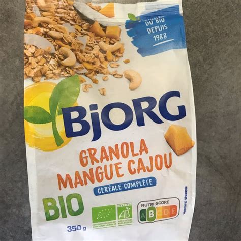 Bjorg Granola Mangue Cajou Reviews Abillion