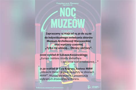 Muzeum Archidiecezji Warszawskiej zaprasza na Noc Muzeów eKAI