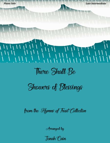 There Shall Be Showers Of Blessings By James Mcgranahan Piano Solo