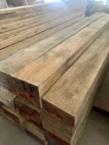 Brown Rectangular Imported New Zealand Pine Wood Log At Best Price In