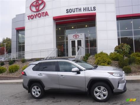 2020 Silver Sky Metallic Toyota Rav4 Xle Awd 140005201 Photo 2