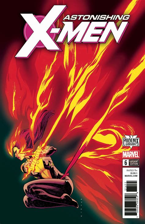 Image Astonishing X Men Vol 4 6 Phoenix Variant  Marvel Database Fandom Powered By Wikia