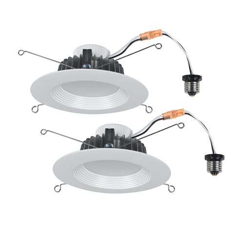 Utilitech Pro Pack Watt Equivalent White Dimmable Led Recessed