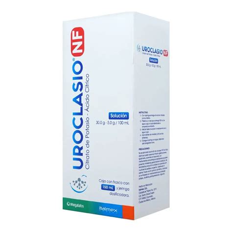 Uroclasio Nf Soluci N Ml Citrato De Potasio Cido C Trico Nd