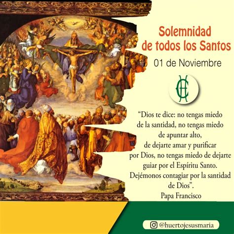 Solemnidad De Todos Los Santos De Noviembre