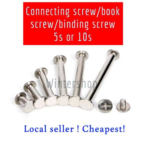 1s5s Book Screw Photo Album Binding Screw Connecting Screw Docking