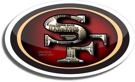 49ers Nation Logo Forty Niners Logo Nfl Football 49ers 49ers Logo