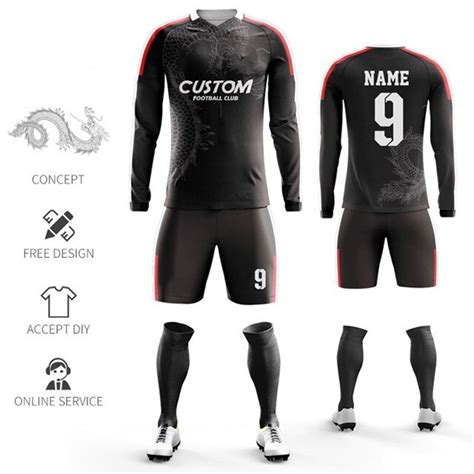 High Quality Polyester Football Team Jersey Sublimated Soccer Uniform