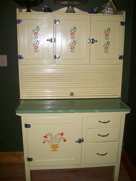 Antique Hoosier Style Cabinet Vintage Kitchen Cabinets Hoosier