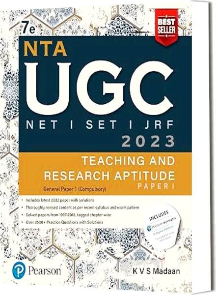 Nta Ugc Net Setjrf Paper 1 Teaching And Research Aptitude 2023 Includes Latest 2022 Paper