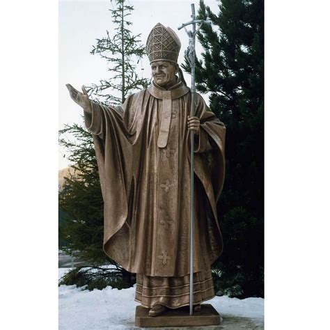 Demetz St John Paul II (Pope) Statue - Catholic Purchasing Services