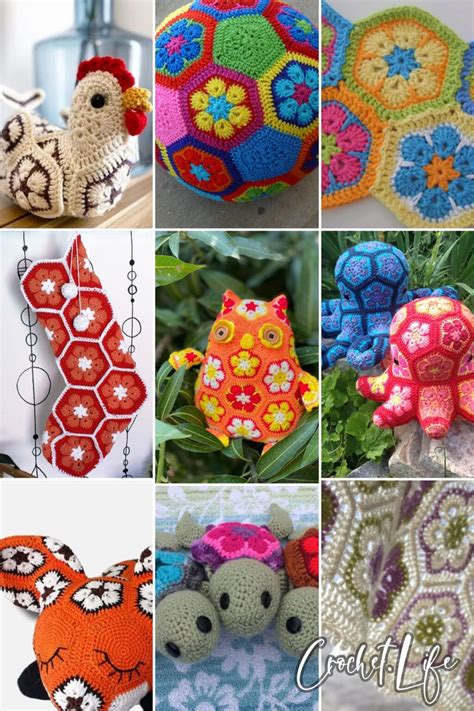 19 Beautiful African Flower Crochet Patterns - Crochet Life