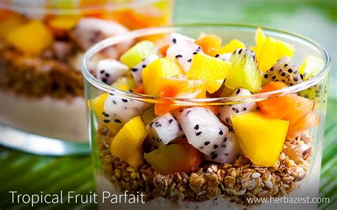 Tropical Fruit Parfait | HerbaZest