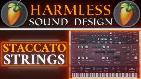 Harmless Staccato Strings Sound Design FL Studio 20 Tutorial YouTube