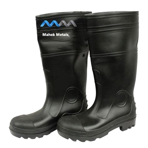 Black Rubber Safety Gumboot Gender Unisex At Best Price In Raipur Mahek Metals