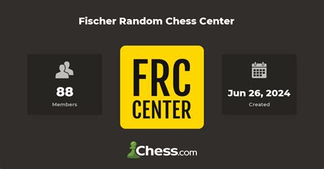 Fischer Random Chess Center Chess Club Chess