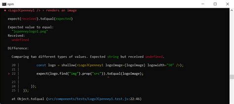 Reactjs Test Logo Component In React Jest Stack Overflow
