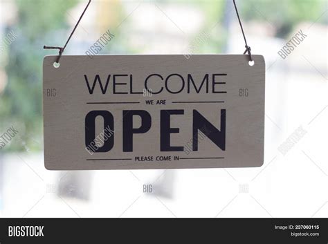 Open welcome