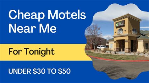 Top 10 Cheap Motels Near Me for Tonight Under $30 [Compare]