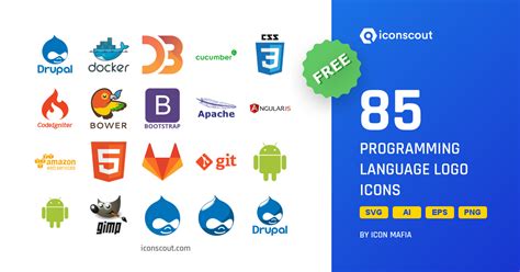 Download Programming Language Logo Icon Pack Available In Svg Png