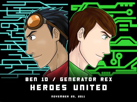 Ben 10 Generator Rex - Heroes United by kuri7 on DeviantArt