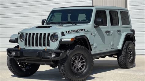 Barrett Lot 652 2023 Jeep Wrangler Rubicon 392 Earl Gray Youtube