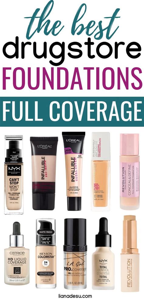 Best foundation for oily skin full coverage drugstore - vastonline