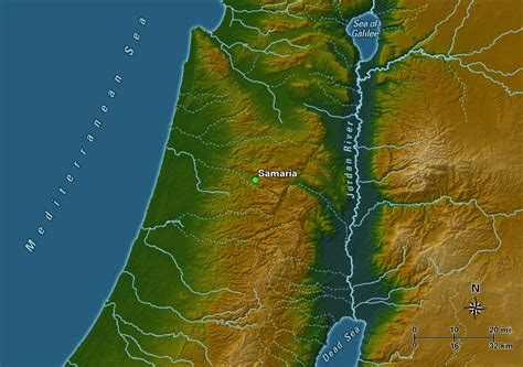 map-Samaria-spm-g-01 | Samaria, Kings of israel, Bible mapping