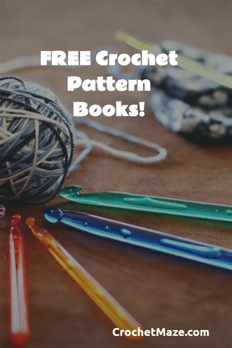 Download these Awesome FREE Crochet Pattern Books!