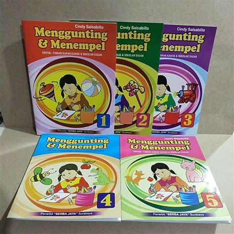 Jual Buku Menggunting Dan Menempel Untuk Anak Tk Dan Sd Shopee Indonesia