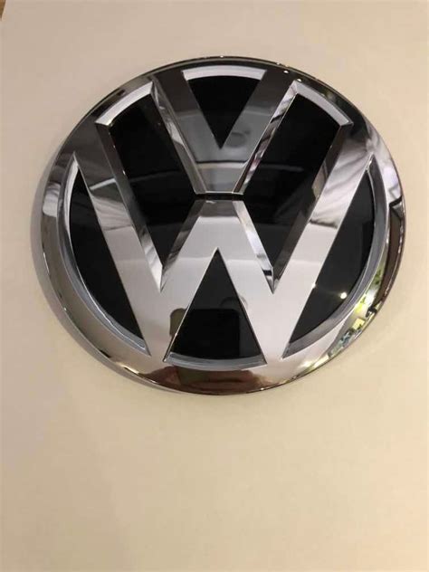 Emblema Logo Vw Original Volkswagen Para Grade Frontal Vw Mercado Livre