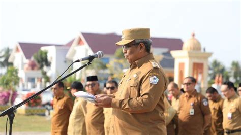 Pimpin Apel Perdana Pasca Lebaran Pj Bupati Aceh Utara Tekankan Asn