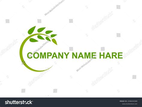 Natural Vector Logo Design Template Stock Vector (Royalty Free ...