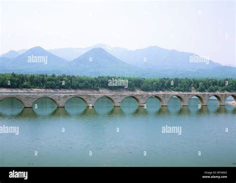 Higashi Taisetsu Arch Bridges Stock Photo Alamy