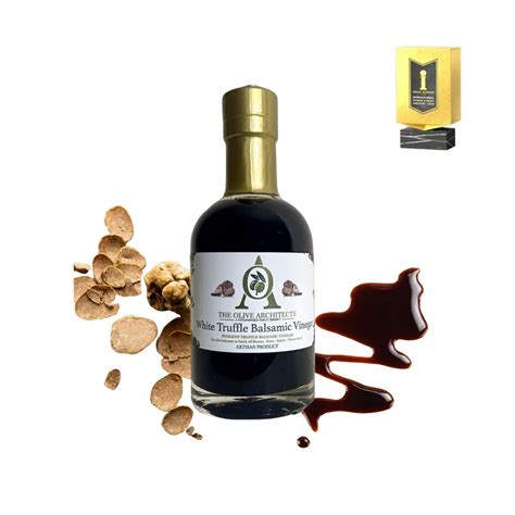 Luxurious White Truffle Balsamic Vinegar Olive Architects