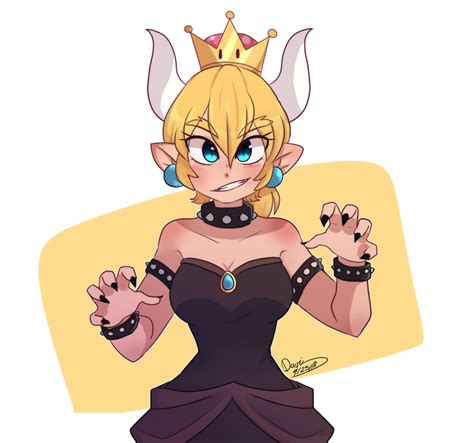 Bowsette By Davi Cake On Deviantart