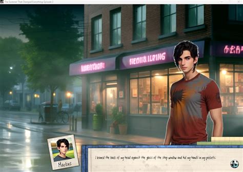 The Summer That Changed Everything Episode Gay Romance Visual Novel By Hasalynx Games
