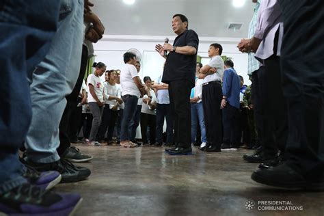 President Rodrigo Roa Duterte Leads The Ceremonial Turnover Of Firearms