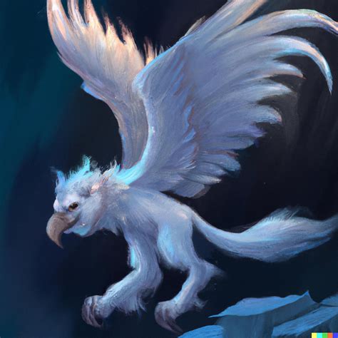 White Griffin Digital Art by Joel Gilgen - Pixels