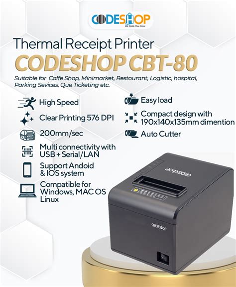 Teknologi Thermal Pada Printer Barcode Toko Alat Kasir Barcode