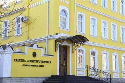 Decizie luată de Curtea Constituțională din Republica Moldova