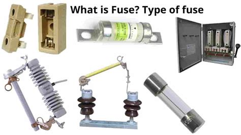 Different Types Of Fuses And Their Applications Atelier Yuwa Ciao Jp