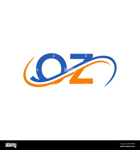 Initial Letter Oz Logo Design Oz Logo Design For Financial