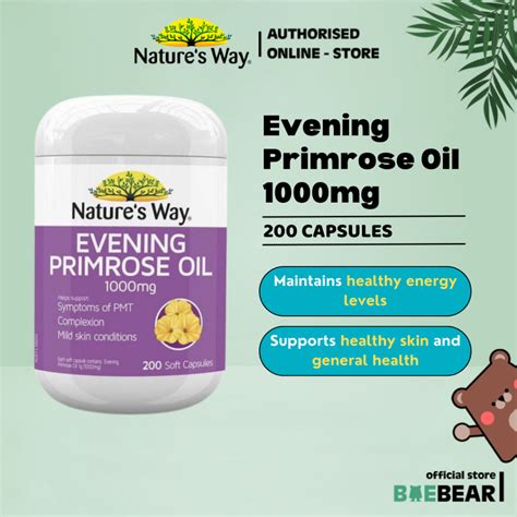 Brand Authorised Nature S Way Evening Primrose Oil Epo Soft