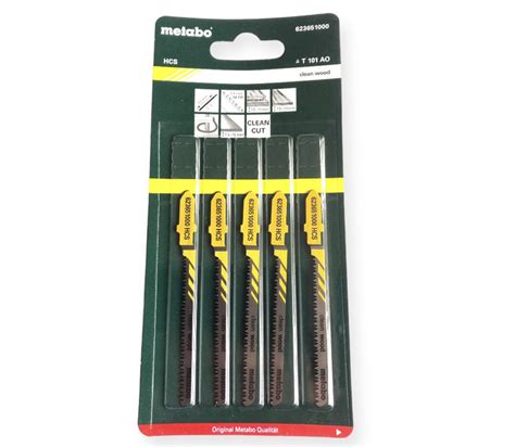 Пилки для лобзика Metabo 101AO 5шт – фото, отзывы, характеристики в ...