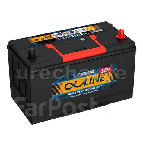 Alphaline SD+ 115D31 L 100Ач 850А 900р за старый, кальциевый, обратная ...