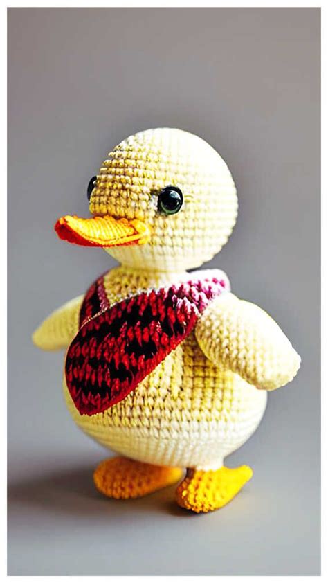 Clovis The Duck Amigurumi Free Pattern Amigurumi Free Pattern Diy